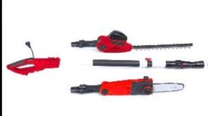 TRONCONNEUSE ELECTRIQUE &TAILLE HAIE TELESCOPIQUE TRONCONNEUS EPuissance : 710 W TAILLE HAIEPuissance : 450 W