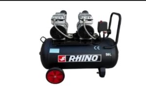 COMPRESSEUR RHINO SILENCIEUX SANS HUILE 50L 1500W - 220V